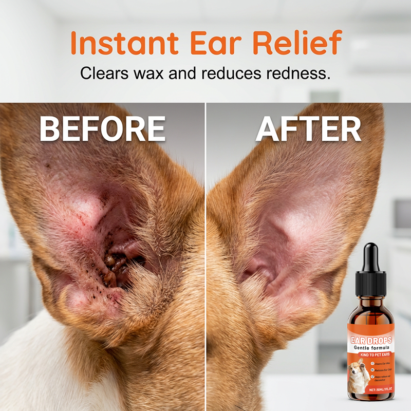 🐶🐱Gentle Daily Care Dog Ear Drops