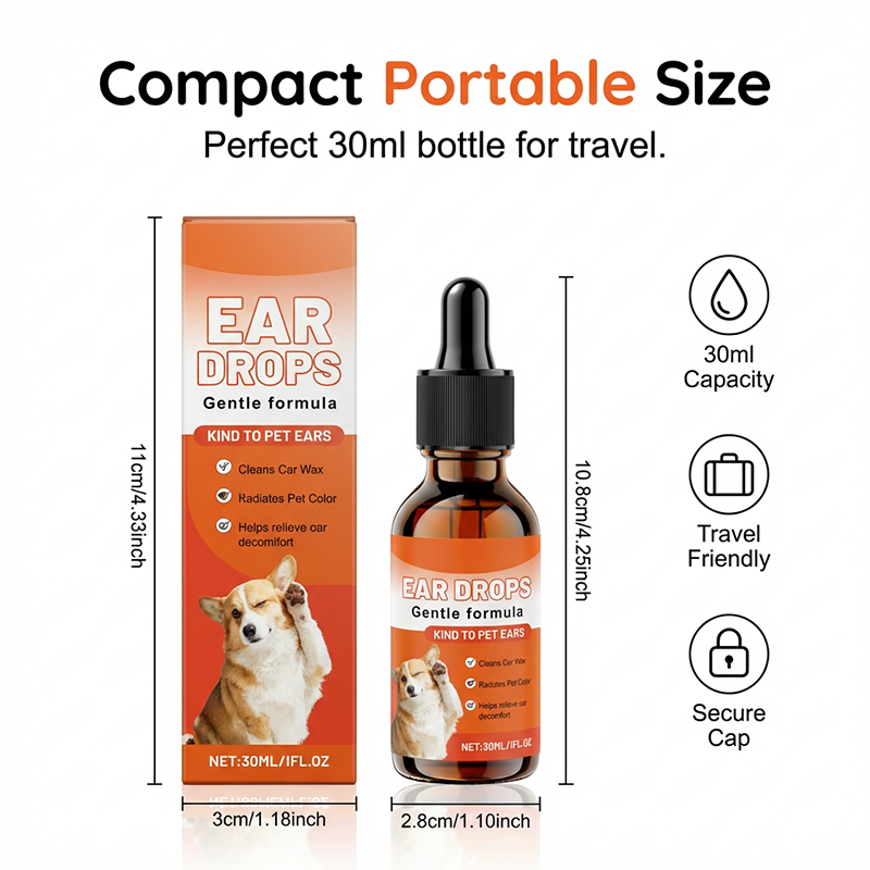 🐶🐱Gentle Daily Care Dog Ear Drops