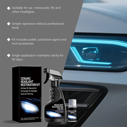Heavy-Duty Headlight Restoration Kit