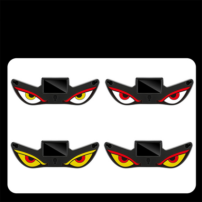 🌟Solar Powered Devil's Eye LED Car Warning Light: Shine In Style