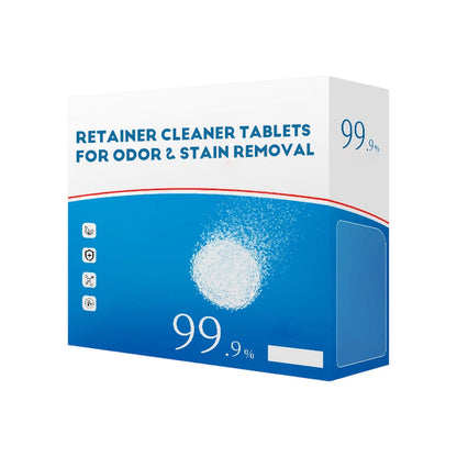 Retainer Cleaner Tablets for Odor & Stain Removal