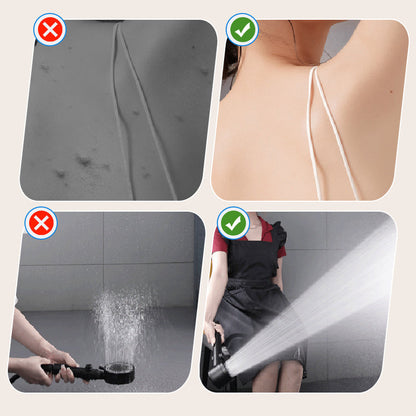 🚿4-Mode High-Pressure Shower Head with Filter