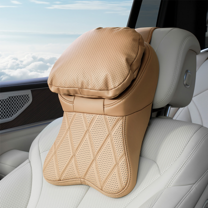 Aviation-Grade PU Leather Car Headrest