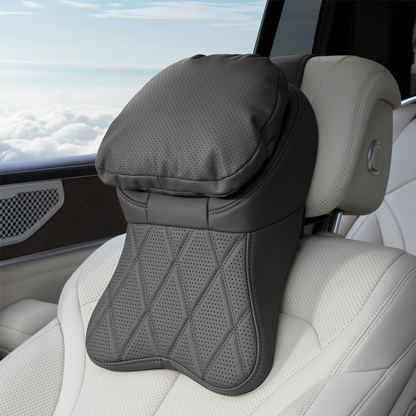 Aviation-Grade PU Leather Car Headrest