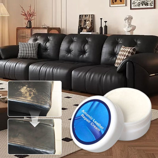 👜👞 Anionic Leather Care & Repair Cream – Restore, Protect & Shine Your Bags & Shoes