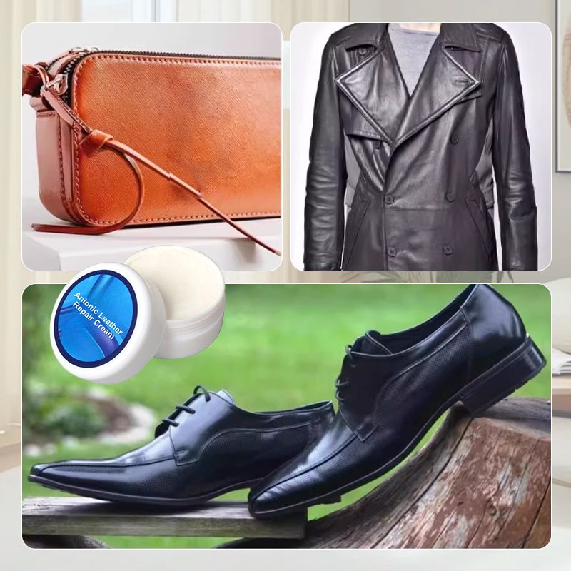 👜👞 Anionic Leather Care & Repair Cream – Restore, Protect & Shine Your Bags & Shoes