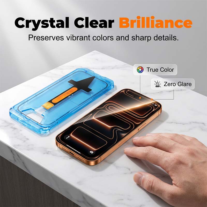 ✨BUY 1 GET 1 FREE📱Dust-Free Auto-Align Screen Protector Kit
