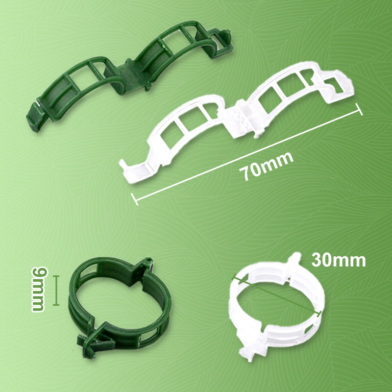🌱Clips For Climbing Plants – Plastic tomato ties and plant fasteners