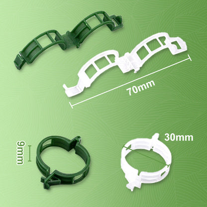 🌱Clips For Climbing Plants – Plastic tomato ties and plant fasteners
