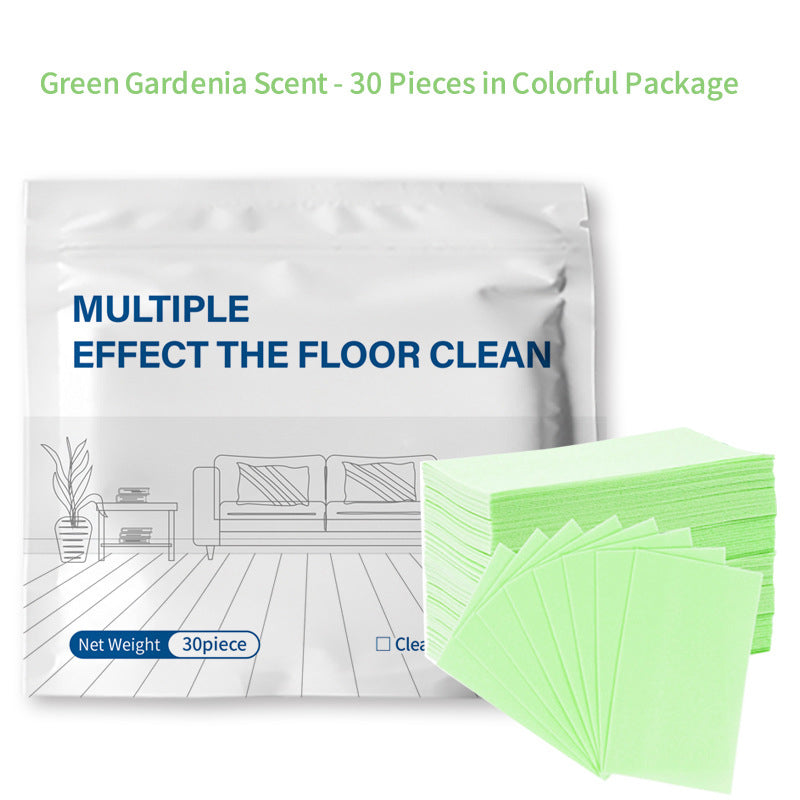 🌿30-Pieces Multi-Effect Floor Cleaning Sheets – Powerful Stain Removal & Fresh Scent