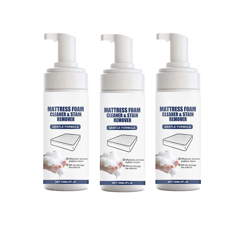 🛏️🧼 Multi-Surface Mattress Foam Cleaner – No-Rinse Stain Removal, Odor Elimination, and Antibacterial Protection✨✅