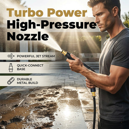High-Pressure Direct Spray Water Nozzle -  Wash at Home, Save Big!