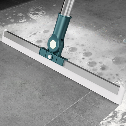 🥳Floor Sweeper Multi-surface Extendable Squeegee Reusable Tapered Edge for Precise Cleaning - Captures Dust, Dirt & Pet Hair Ideal for Smooth Floors, Carpets, Windows & Showers
