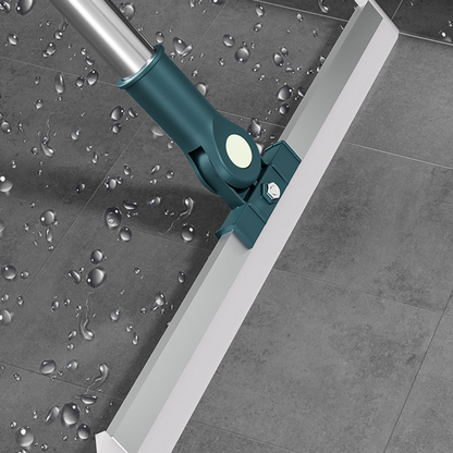 🥳Floor Sweeper Multi-surface Extendable Squeegee Reusable Tapered Edge for Precise Cleaning - Captures Dust, Dirt & Pet Hair Ideal for Smooth Floors, Carpets, Windows & Showers