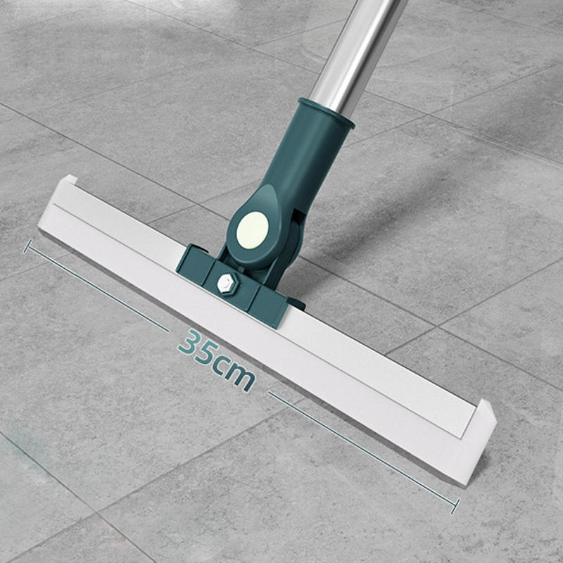 🥳Floor Sweeper Multi-surface Extendable Squeegee Reusable Tapered Edge for Precise Cleaning - Captures Dust, Dirt & Pet Hair Ideal for Smooth Floors, Carpets, Windows & Showers