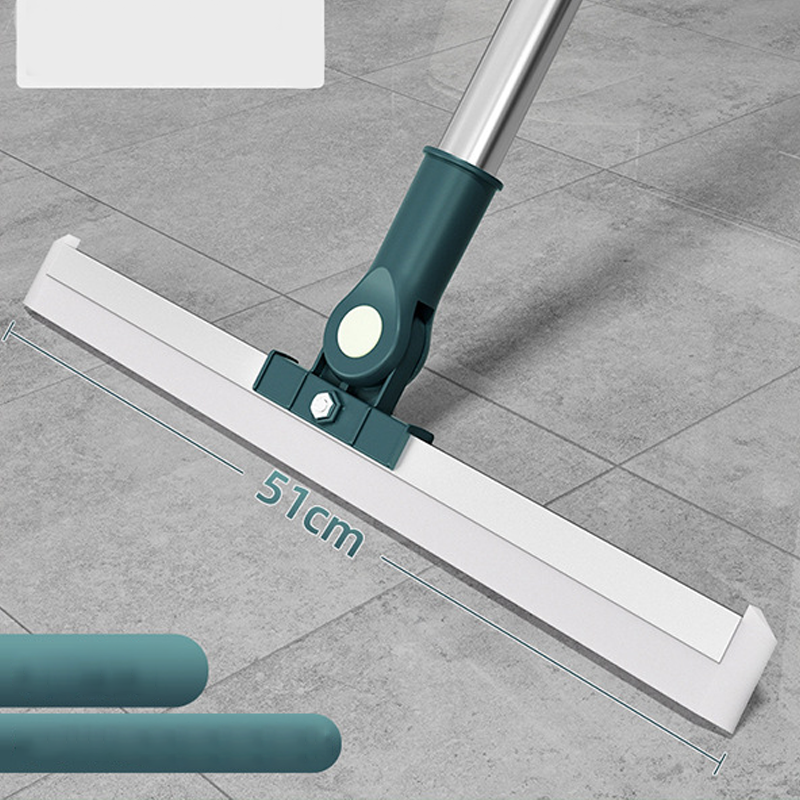 🥳Floor Sweeper Multi-surface Extendable Squeegee Reusable Tapered Edge for Precise Cleaning - Captures Dust, Dirt & Pet Hair Ideal for Smooth Floors, Carpets, Windows & Showers