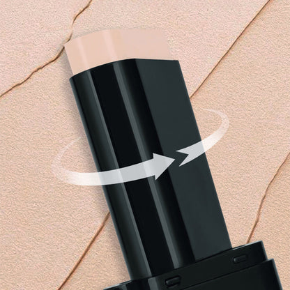 💄2-in-1 Foundation Stick with Brush – Creamy Texture, Full Coverage & Easy Application for a Flawless Finish 💁‍♀️