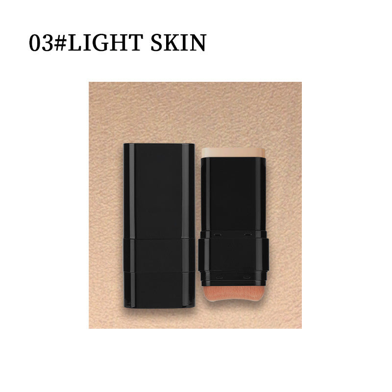 💄2-in-1 Foundation Stick with Brush – Creamy Texture, Full Coverage & Easy Application for a Flawless Finish 💁‍♀️