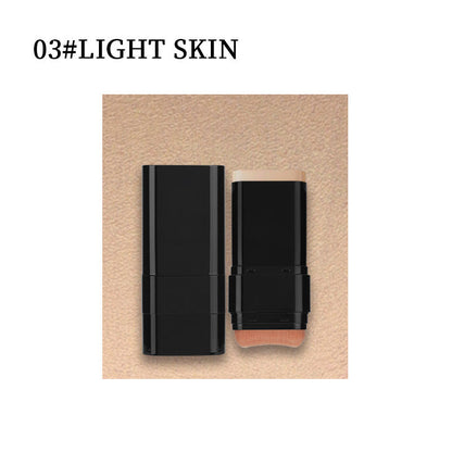 💄2-in-1 Foundation Stick with Brush – Creamy Texture, Full Coverage & Easy Application for a Flawless Finish 💁‍♀️