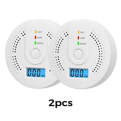 High-Sensitivity CO Alarm with LCD Screen