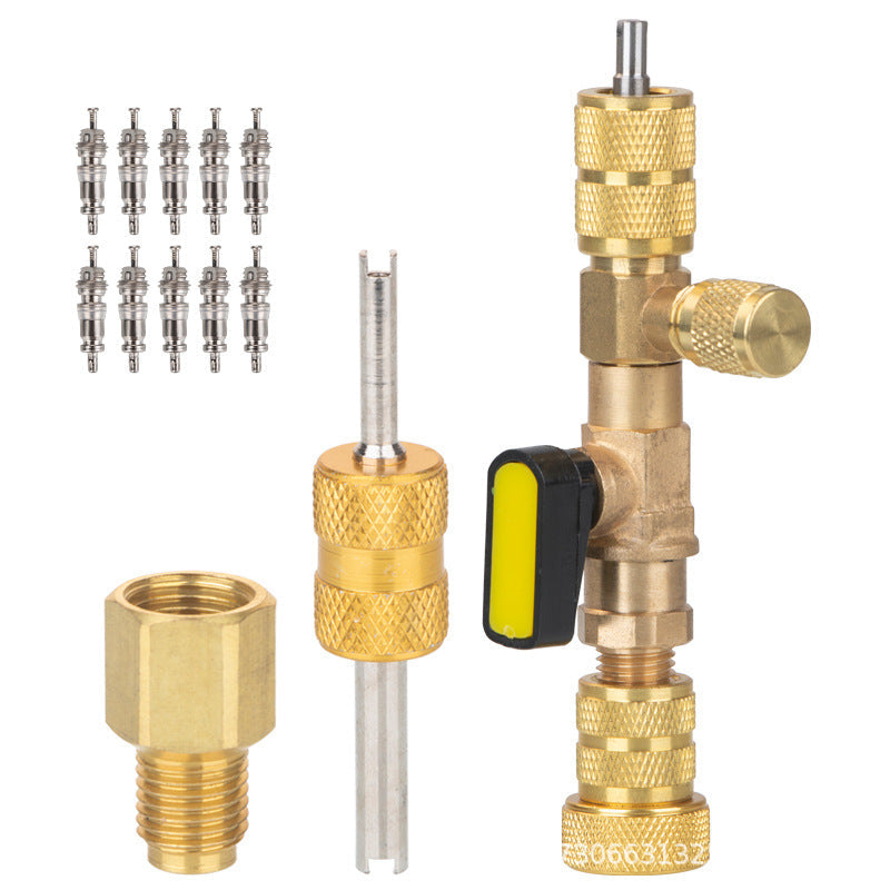 🧰Home & Auto AC Valve Core Remover Installer Tool