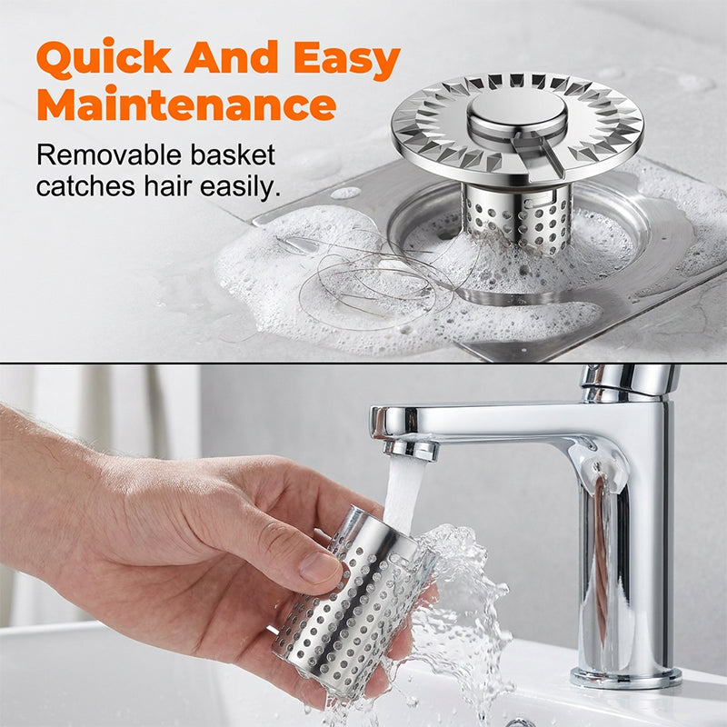 Levitating Anti-Odor Drain Insert
