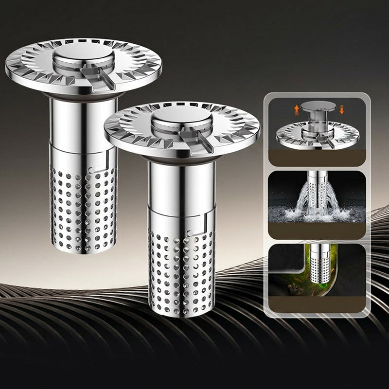 Levitating Anti-Odor Drain Insert