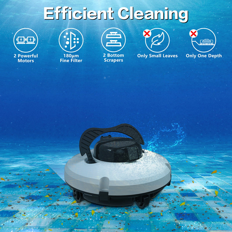 🤖 Pool Cleaning Robot – Cordless, Powerful, Smart & Effortless Cleaning