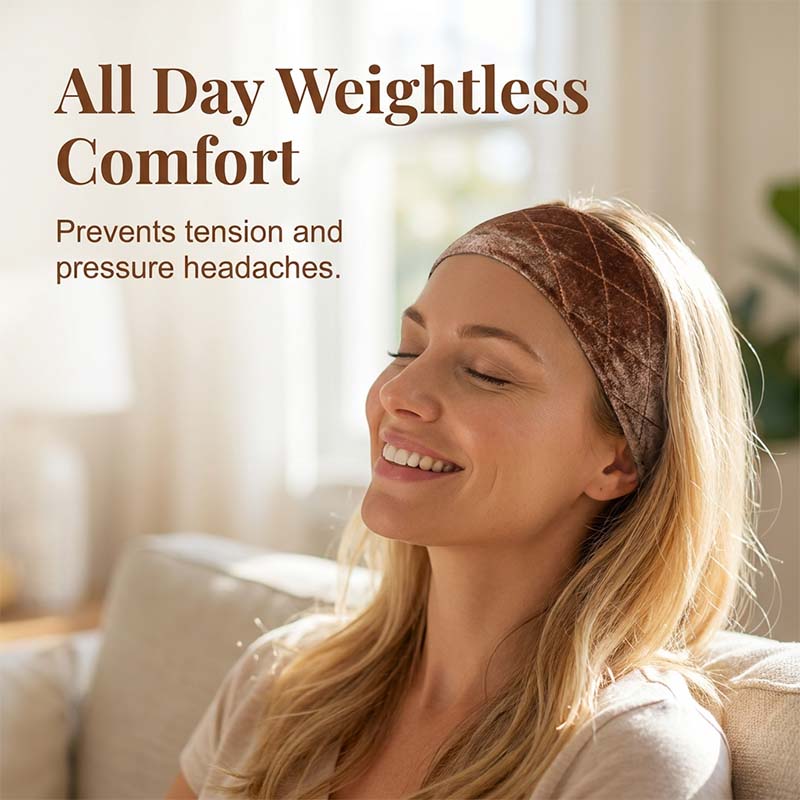 💐50% OFF! Adjustable Velvet Wig Grip Headband – No More Slipping, All-Day Hold 🧷✨【Limited Offer】
