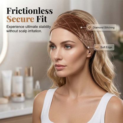 💐50% OFF! Adjustable Velvet Wig Grip Headband – No More Slipping, All-Day Hold 🧷✨【Limited Offer】