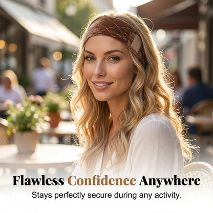💐50% OFF! Adjustable Velvet Wig Grip Headband – No More Slipping, All-Day Hold 🧷✨【Limited Offer】