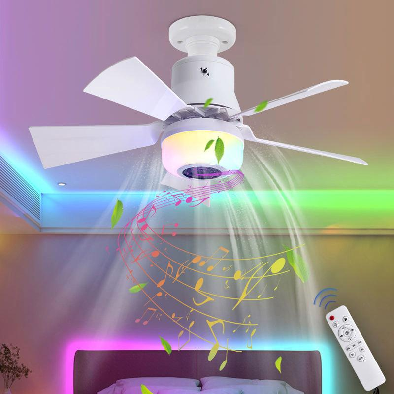 ❄️2-In-1 Smart Ceiling Fan with Light, RGB & Bluetooth Speaker