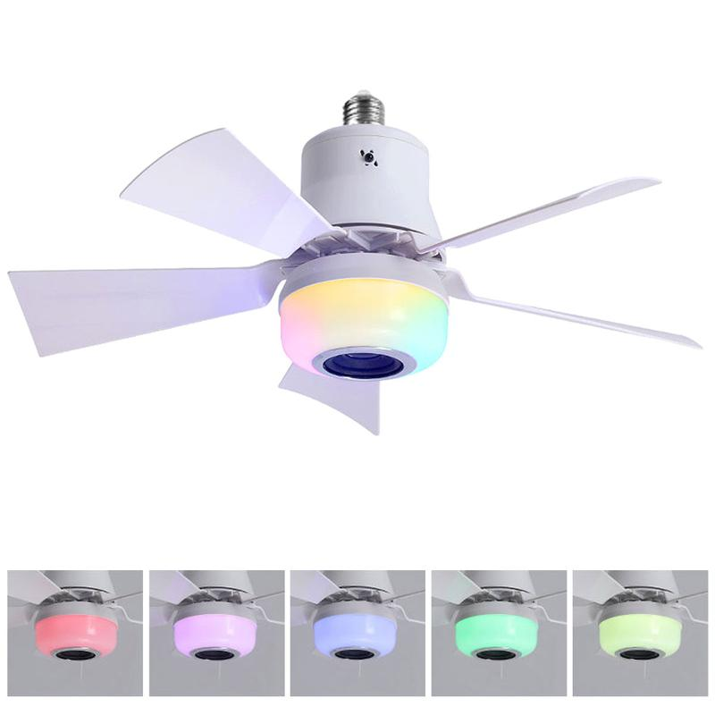 ❄️2-In-1 Smart Ceiling Fan with Light, RGB & Bluetooth Speaker