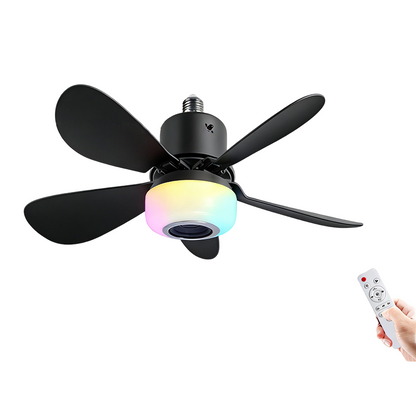 ❄️2-In-1 Smart Ceiling Fan with Light, RGB & Bluetooth Speaker