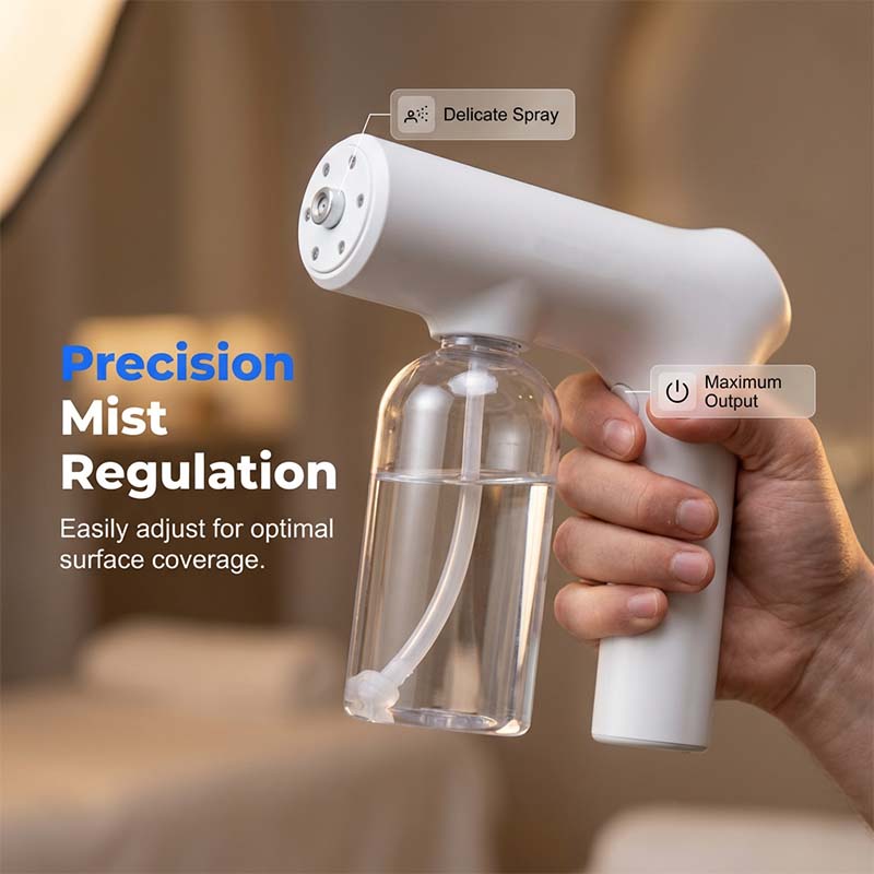 🦠 50% OFF NOW! 🚫 Cordless Nano Atomizer – Touchless Disinfecting, Blue Light – For Home, Office & Car 🏠