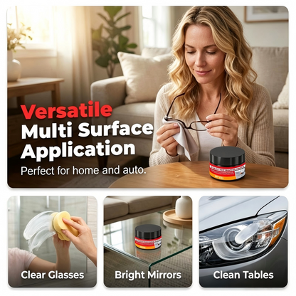 ✨Car Glass Scratch Repair Paste with Sponge