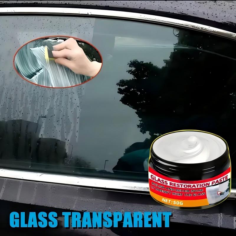 ✨Car Glass Scratch Repair Paste with Sponge