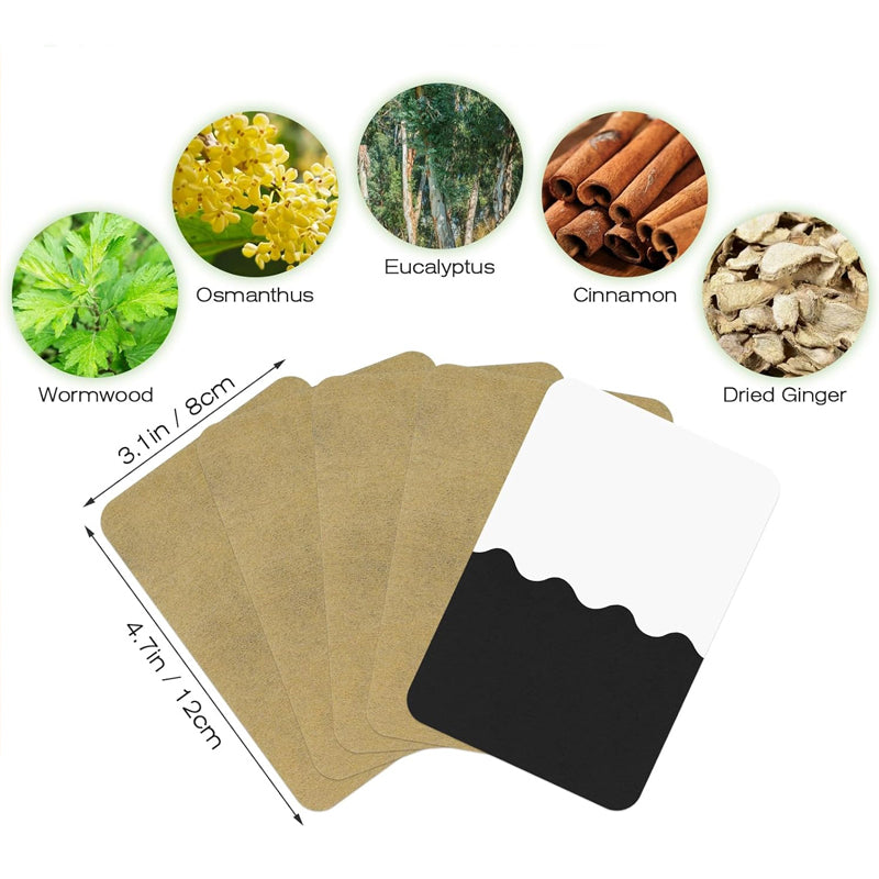 ⏰Ginger Pain Relief Patches – Natural Heat Therapy for Aches & Stiffness | Stick It Where It Hurts!