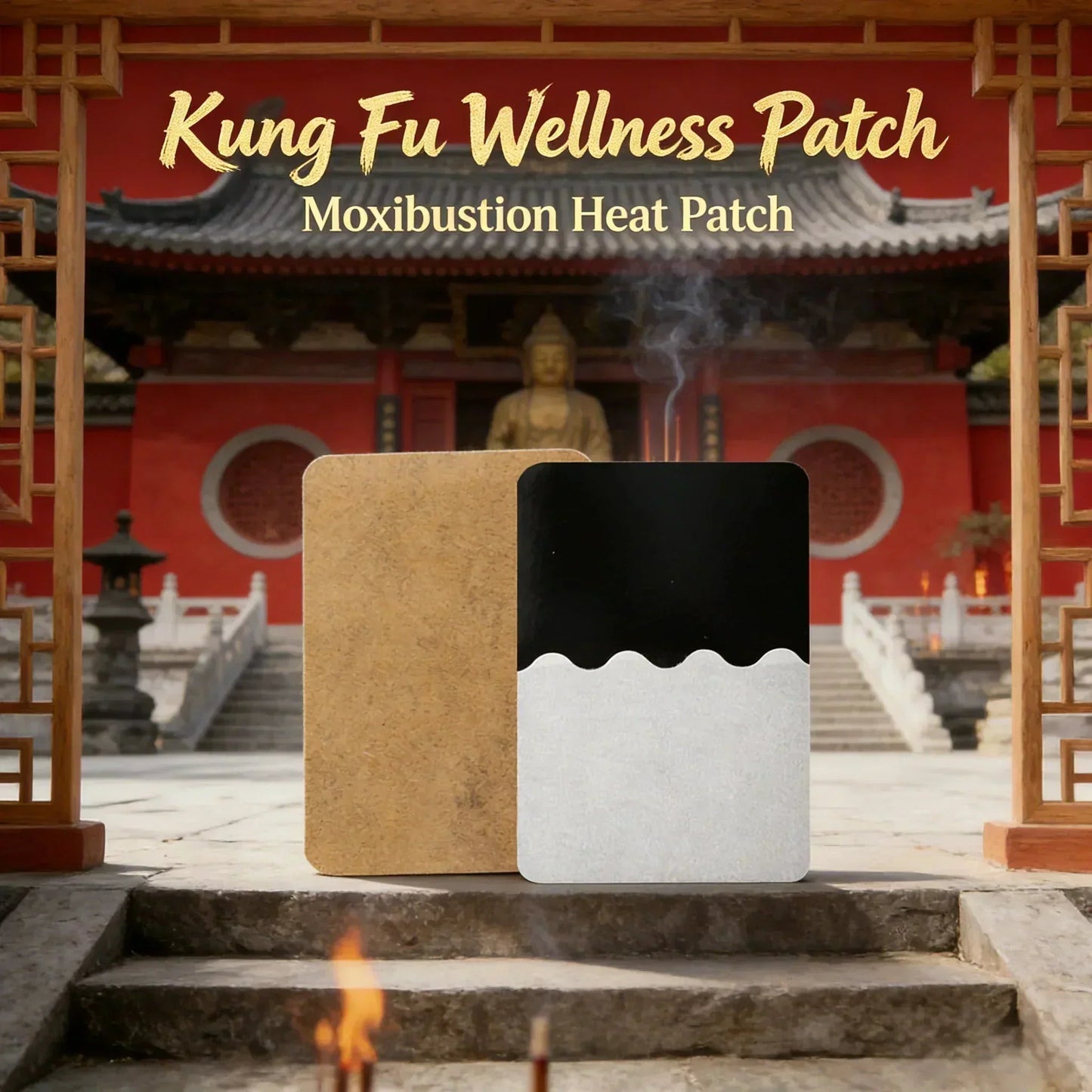 ⏰Ginger Pain Relief Patches – Natural Heat Therapy for Aches & Stiffness | Stick It Where It Hurts!