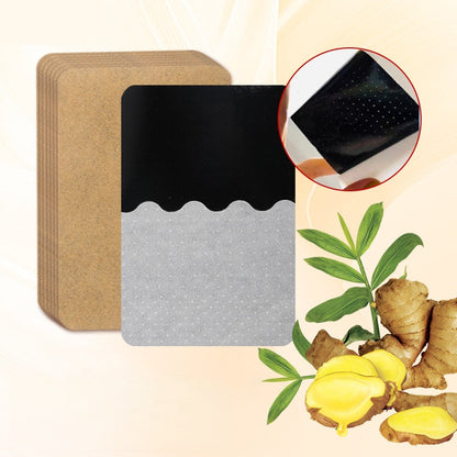 ⏰Ginger Pain Relief Patches – Natural Heat Therapy for Aches & Stiffness | Stick It Where It Hurts!