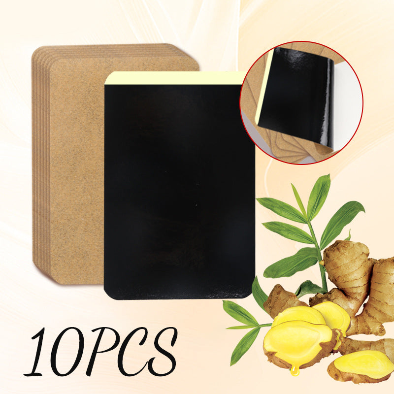 ⏰Ginger Pain Relief Patches – Natural Heat Therapy for Aches & Stiffness | Stick It Where It Hurts!