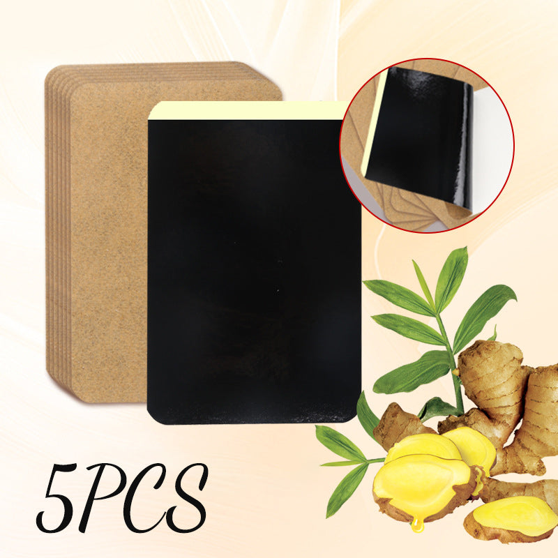 ⏰Ginger Pain Relief Patches – Natural Heat Therapy for Aches & Stiffness | Stick It Where It Hurts!