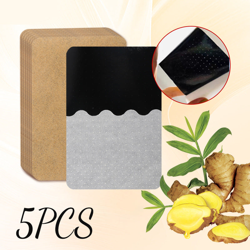 ⏰Ginger Pain Relief Patches – Natural Heat Therapy for Aches & Stiffness | Stick It Where It Hurts!