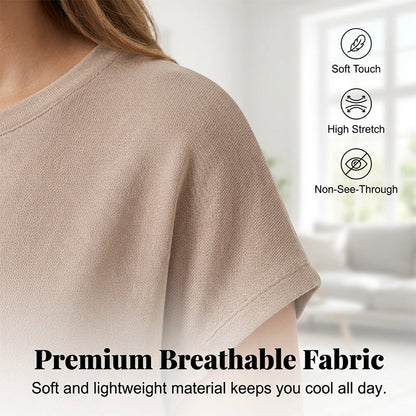 👗 50% OFF NOW! 🛍️ Women's Casual Short Sleeve T-Shirt Dress – Soft, Breathable & Pockets Included