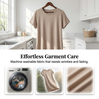 👗 50% OFF NOW! 🛍️ Women's Casual Short Sleeve T-Shirt Dress – Soft, Breathable & Pockets Included