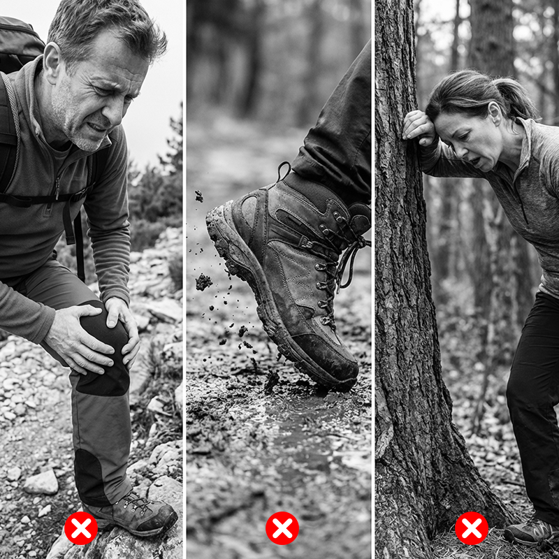 ⛰️✨ Adjustable Aluminum Alloy Trekking Pole – Durable, Shock-Absorbing, Lightweight