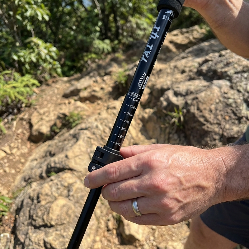 ⛰️✨ Adjustable Aluminum Alloy Trekking Pole – Durable, Shock-Absorbing, Lightweight
