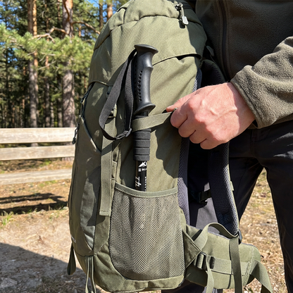 ⛰️✨ Adjustable Aluminum Alloy Trekking Pole – Durable, Shock-Absorbing, Lightweight