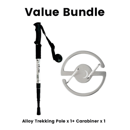 ⛰️✨ Adjustable Aluminum Alloy Trekking Pole – Durable, Shock-Absorbing, Lightweight