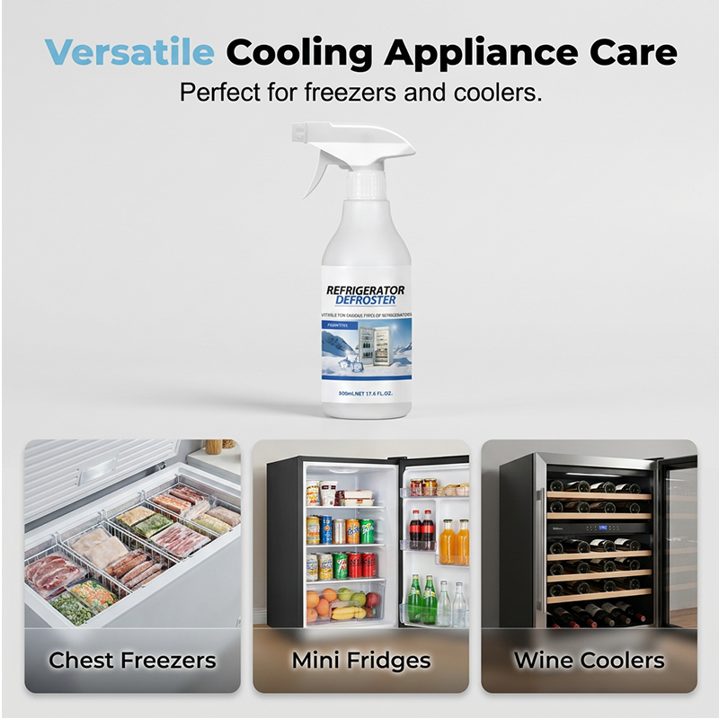 ❄️💨 50% OFF! Rapid Refrigerator Defroster Spray – Instant frost melting, no scraping. Food safe, easy spray. Save time & energy. 🧊✨